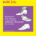 Women’s Ankle Booties - Digital Download