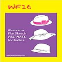 Women’s Felt Hat - Digital Download