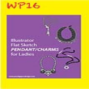 Women’s Pendant Charms - Digital Download