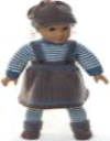 DollKnittingPatterns 0162D TOBINE - Rock, Pullover, Mütze, Strumpfhose und Socken-(Deutsch) - Digital Download