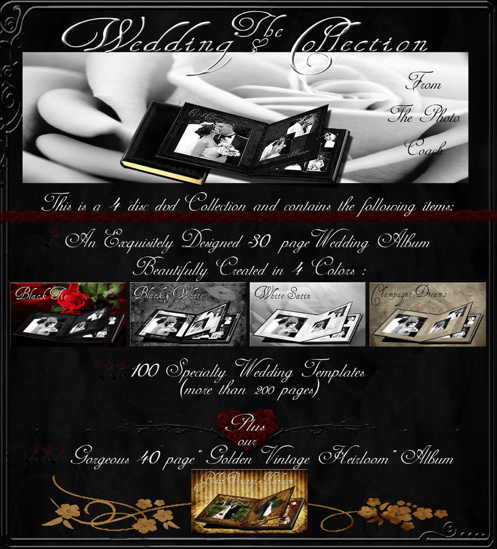 (1F) Wedding Album Collection - Digital Download