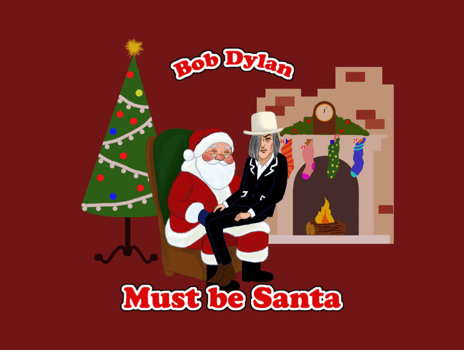 Must Be Santa (Bob Dylan) arranged for TTBB men and small band & orchestra - Digital Download