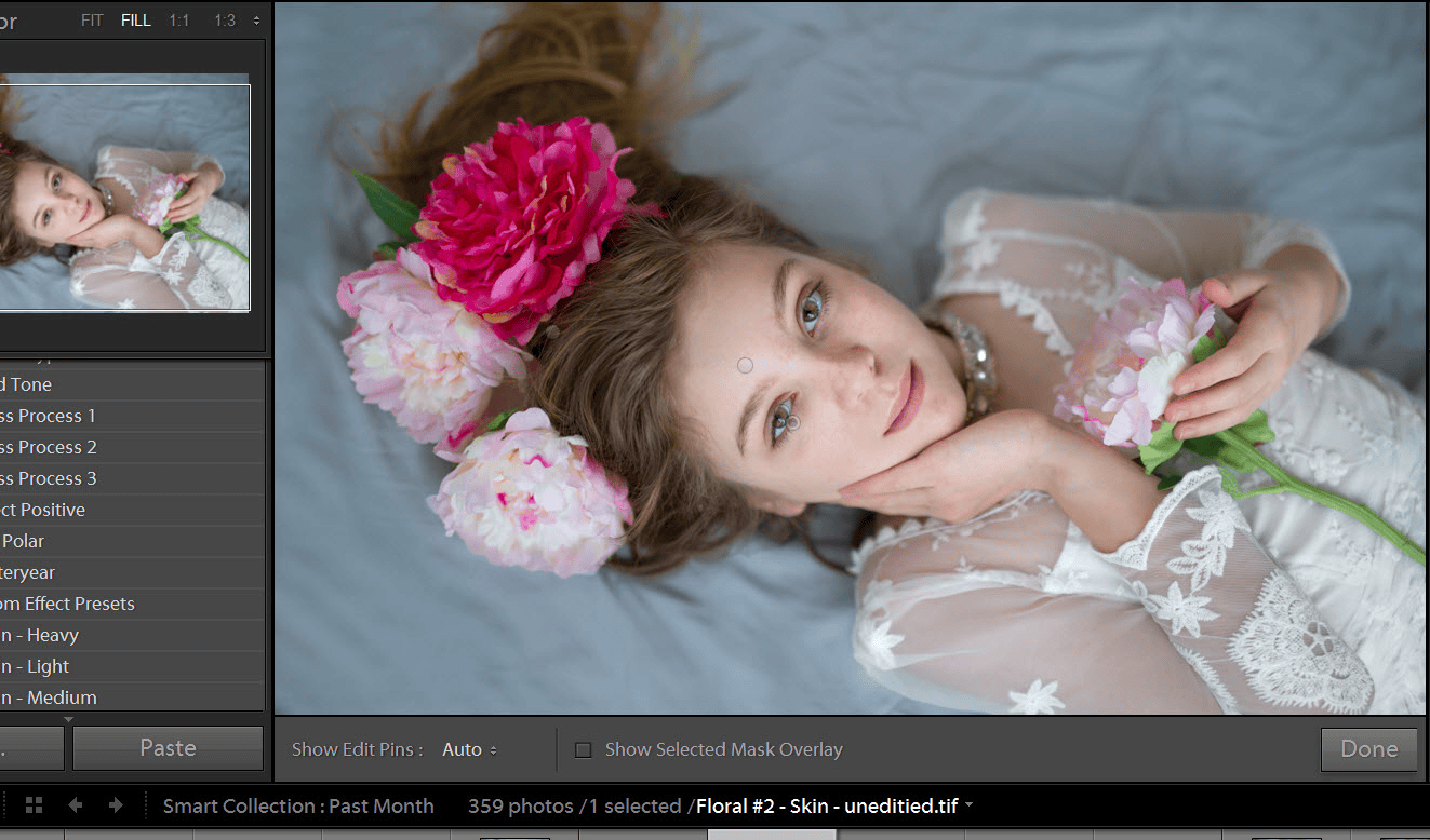 Floral #2 Dewy Skin Edit - Digital Download