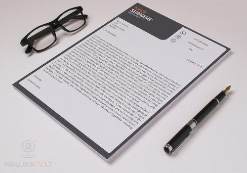 Resume template + cover letter - Additional View 2