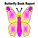 50% Off Butterfly Book Report Set - Digital Download