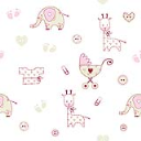 baby shower seamless pattern