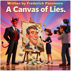 a canvas of lies