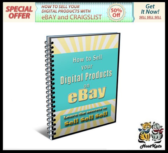 How To Sell Your Digital Products On eBay eBook eBooks Reference