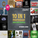 10 IN 1 Photoshop Add-Ons Bundle | Graphics | Download
