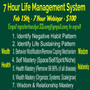 (FREE)  7 Hour Life Management System  (FREE) - Digital Download