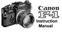canon f-1 instruction manual