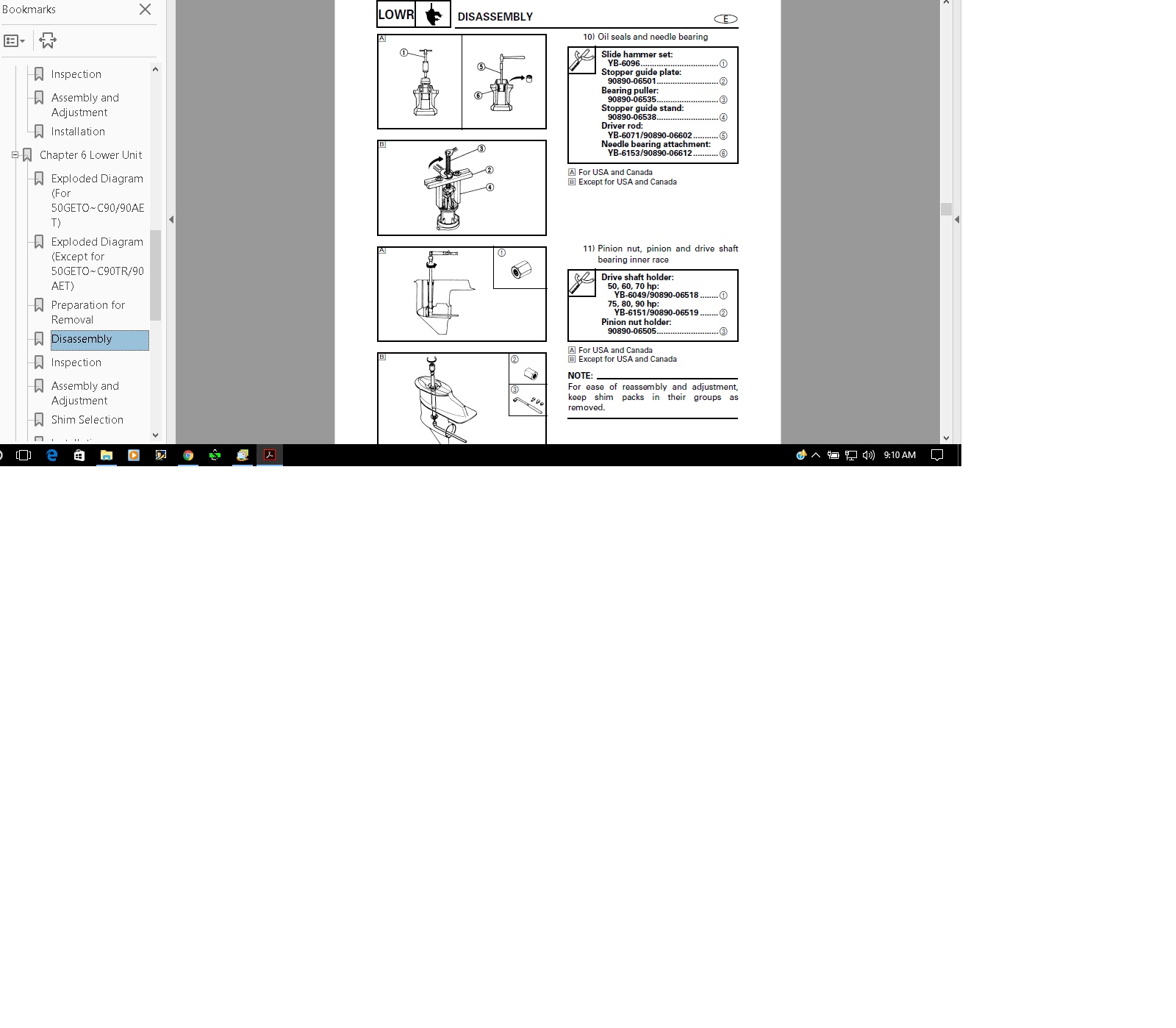 ... Array - yamaha 130 115 hp service manual documents and forms manuals rh store payloadz ...