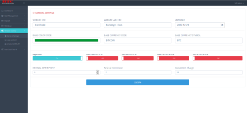 BTC CryptoCurrency Trading Platform - Additional View 2