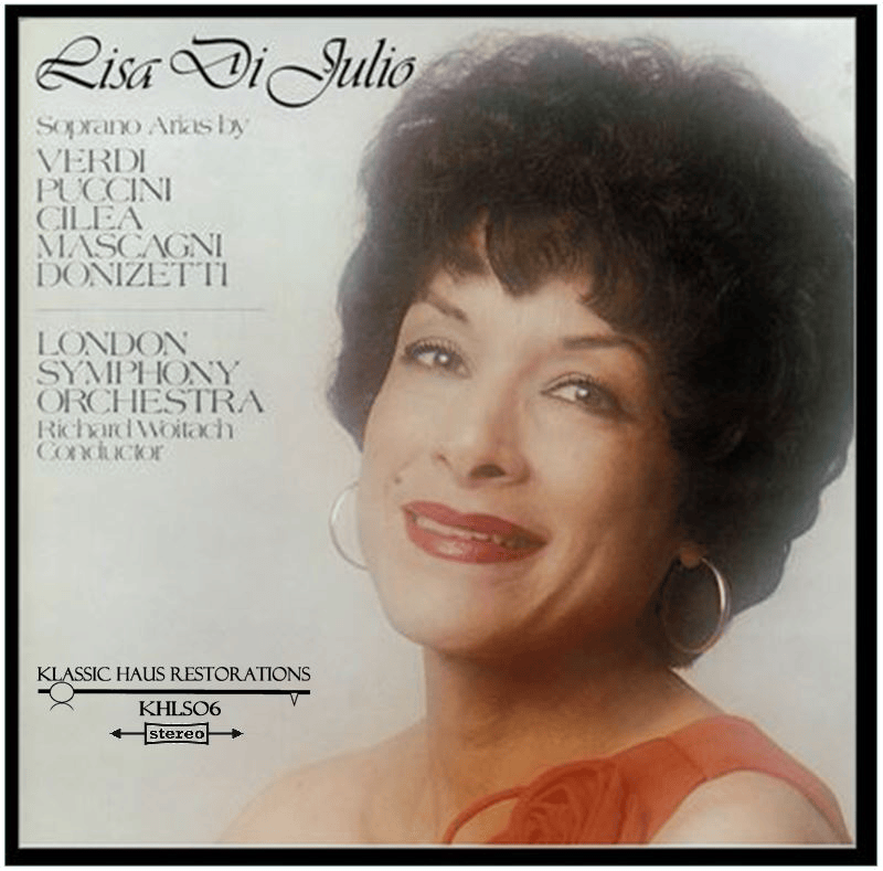 Lisa Di Julio (soprano) - Opera Arias | Instant Download