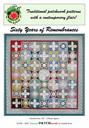 sixty years of remembrances patchwork and applique quilt pattern
