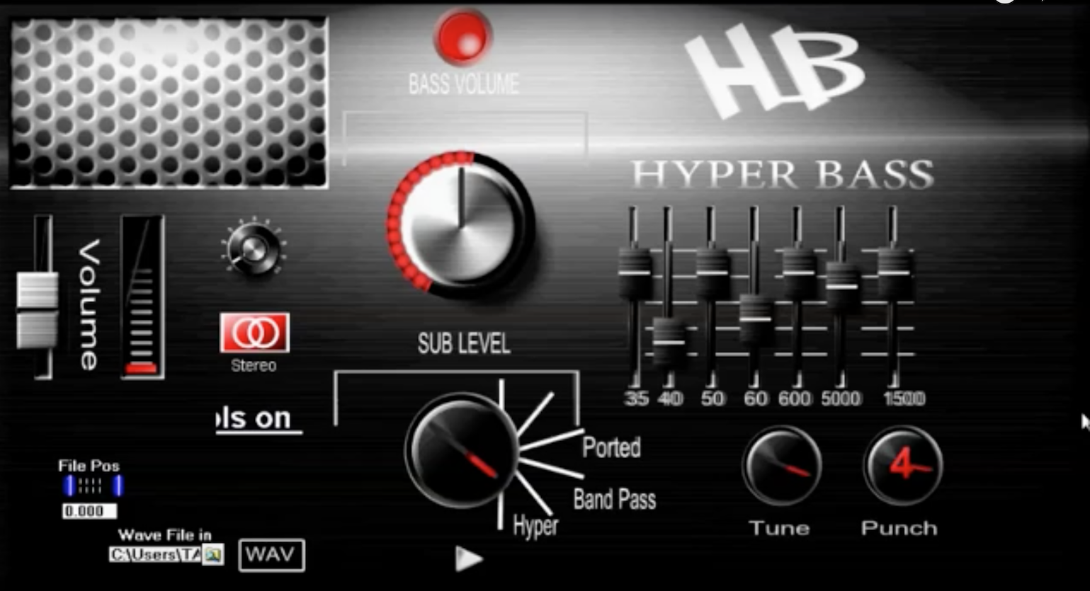 Hyper Bass Boost Software AddOns and Plugins