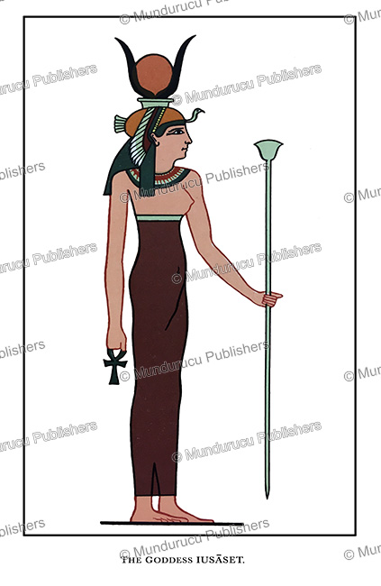 Iusaaset or Iusaas, the grandmother of all gods, Wallis Budge, 1904