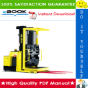 hyster r30xm3 (h118) order picker parts manual