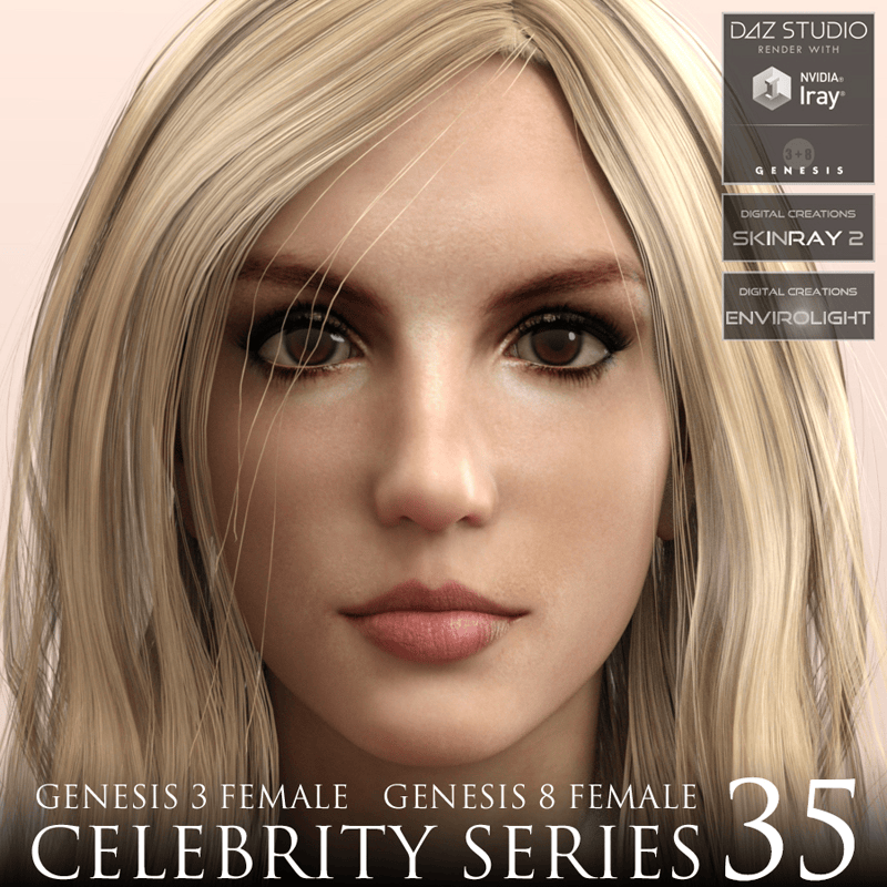celebrity series 35 for genesis 3 and genesis 8 female