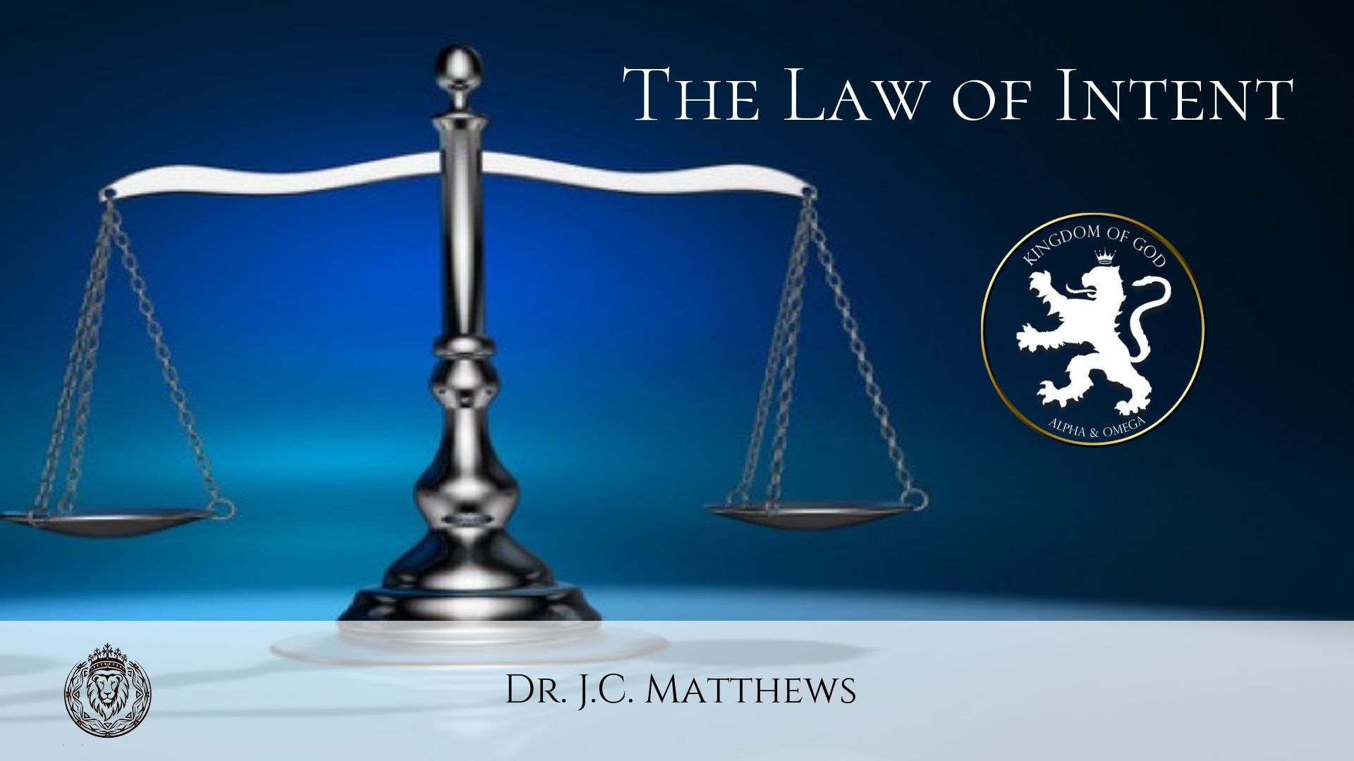 The Law of Intent Other Files Presentations