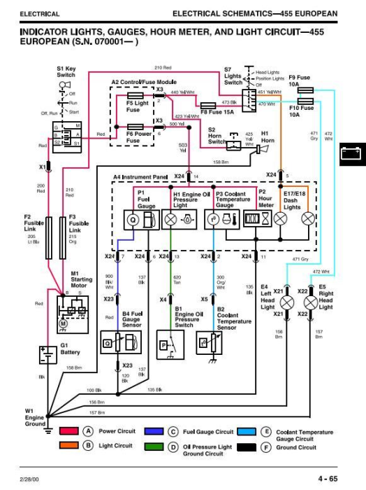 John Deere 415, 455 Lawn and Garden Tractors Diagnostic an Repair