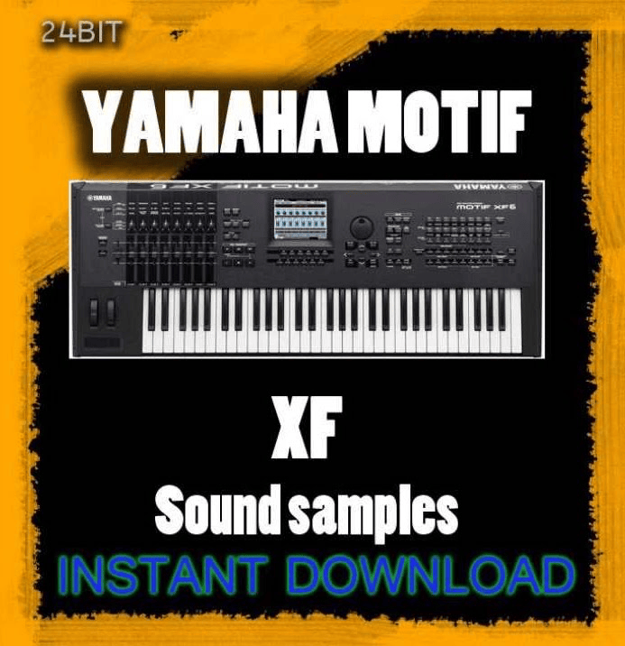yamaha motif xf sound library