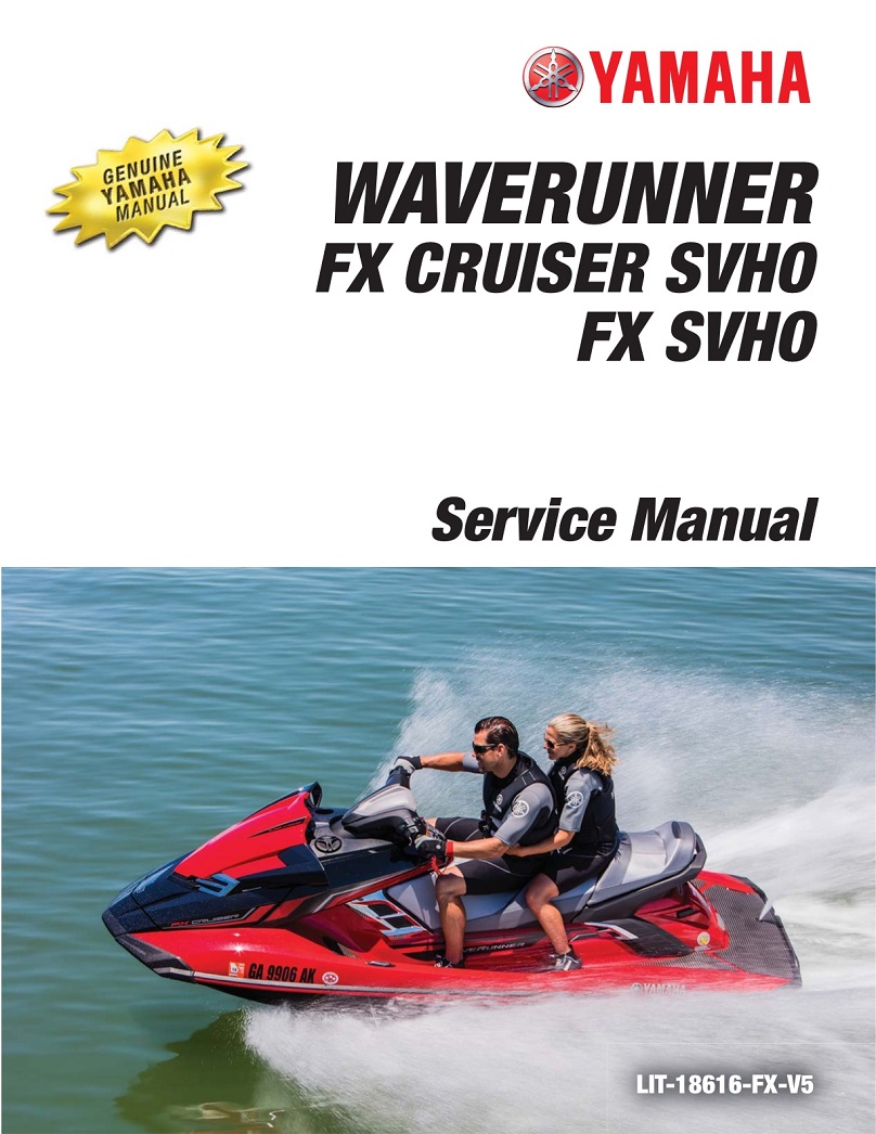 YAMAHA WAVERUNNER FX SVHO & Repair manual Documents and