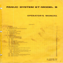 FANUC 6T-Model B Operator's Manual B-54024E/01 - Digital Download