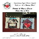 Home Blocks 21 & 22 - Hearts & Homes Series Foundation Paper Pieced (FPP) block pattern - Digital Download