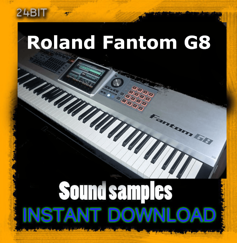 Roland Fantom G8 Sound Samples Multi Formt - Digital Download