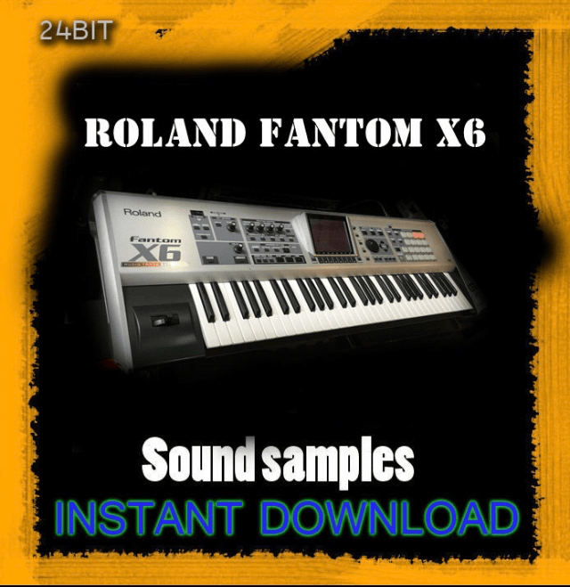 Roland Fantom X6 Sound Library - Digital Download