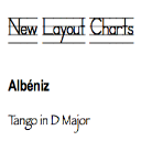 albéniz: tango in d major