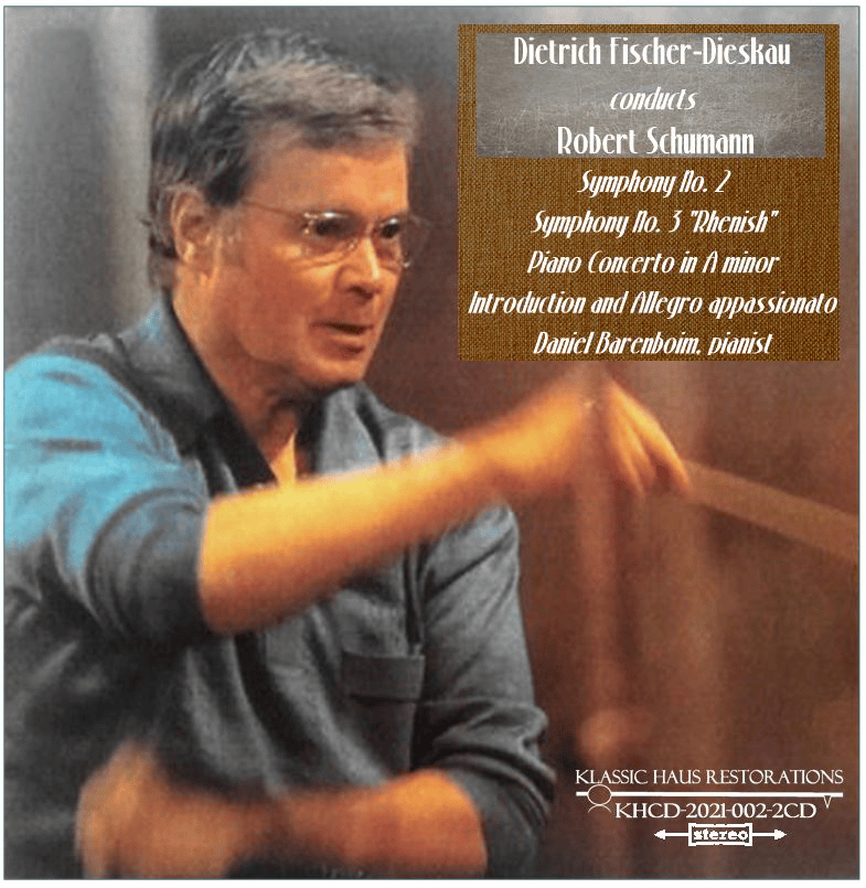 dietrich fischer-dieskau conducts robert schumann
