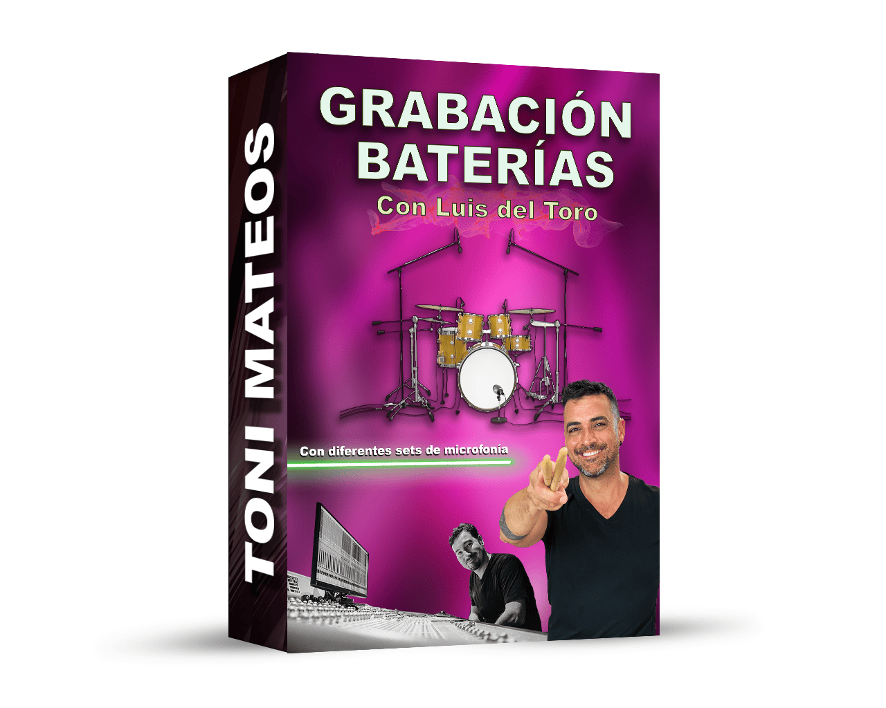 Curso Grabacion de Baterias - Digital Download