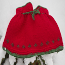 DollKnittingPatterns 2021D Weihnachtsgruss-Weihnachtsrock-(Deutsch) - Digital Download