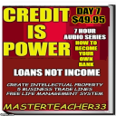 Credit Is Power Day 7 Of 7 = Be Your Own Bank - Digital Download