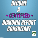 WANTED = DIAKONIA REPORT CONSULTANTS = Become a Image of God Consultant - Digital Download