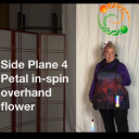overhand 4 petal side plane inspin poi flower lesson