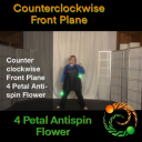 Anti-Clockwise Together Time Front Plane 4 Petal Antispin - Digital Download