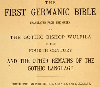 1st Germanic GOTHIC BIBLE 4th Century | Instant Download