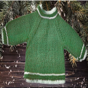 DollKnittingPatterns-2023 Pull de Noel-(Francais) - Digital Download