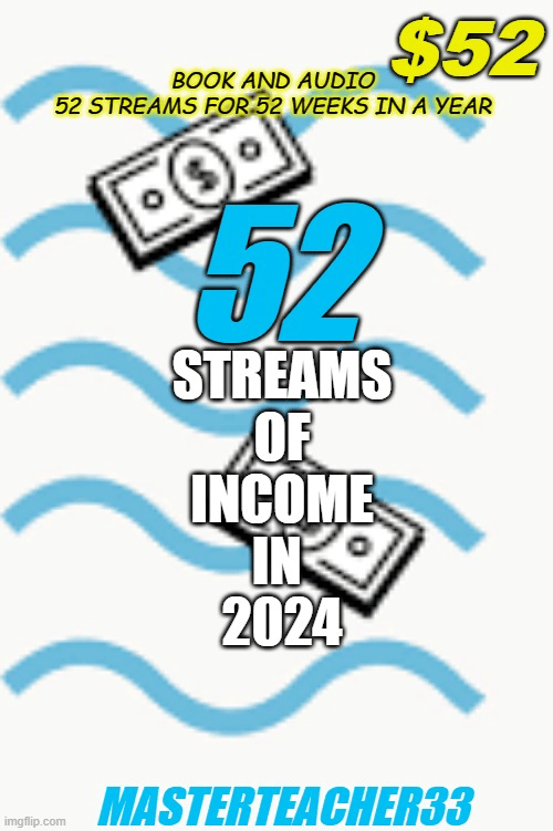 52 Streams of Income for 52 Weeks In a Year - Digital Download