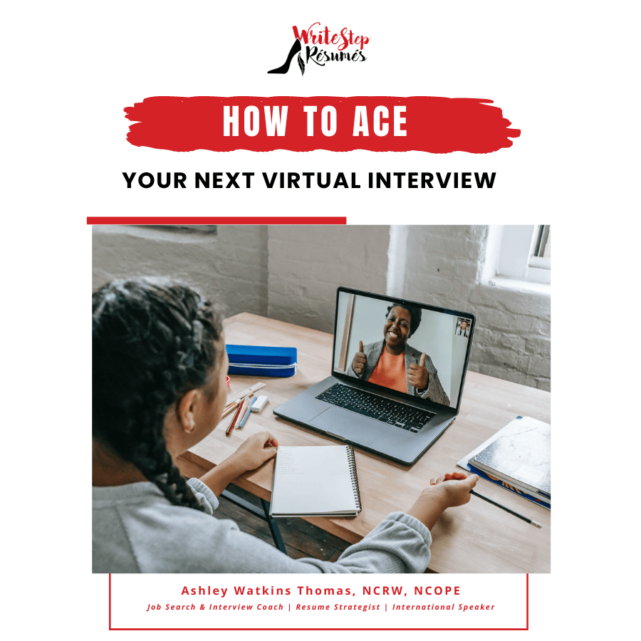 How to Ace Your Next Virtual Interview - Digital Download