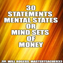 30 MONEY STATEMENTS = 30 Mindsets That Attract Money - Book and Audio Series - Digital Download