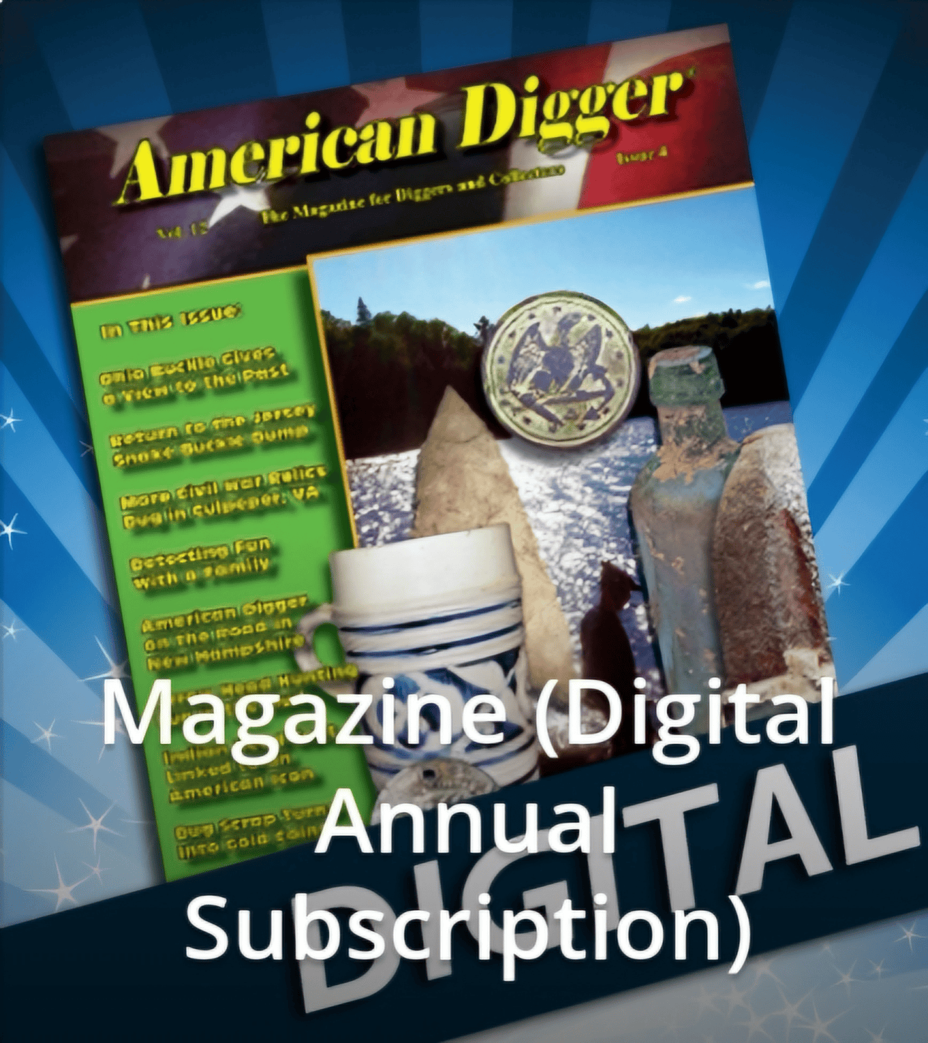 American Digger Subscription - Digital Download