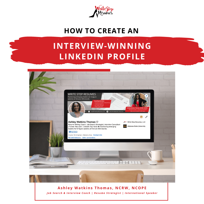 How to Create an Interview-Winning LinkedIn Profile - Digital Download