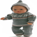 Das Beste-DollKnittingPatterns-Winter-Frühling 2020–2024-0218D-ANNE BETH-(Deutsch) - Digital Download