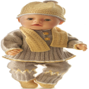 Das Beste-DollKnittingPatterns-Winter-Frühling 2020–2024-0227D SOLVEIG-(Deutsch) - Digital Download