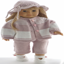 Les Meilleurs Modeles de Tricot-2020-2024-0212D ADA-Robe, culotte, tour de tête et chaussons-(Francais) - Digital Download