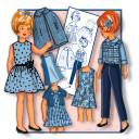 8 inch doll PENNY BRITE Mail Order Pattern 4879 CAPE - Digital Download
